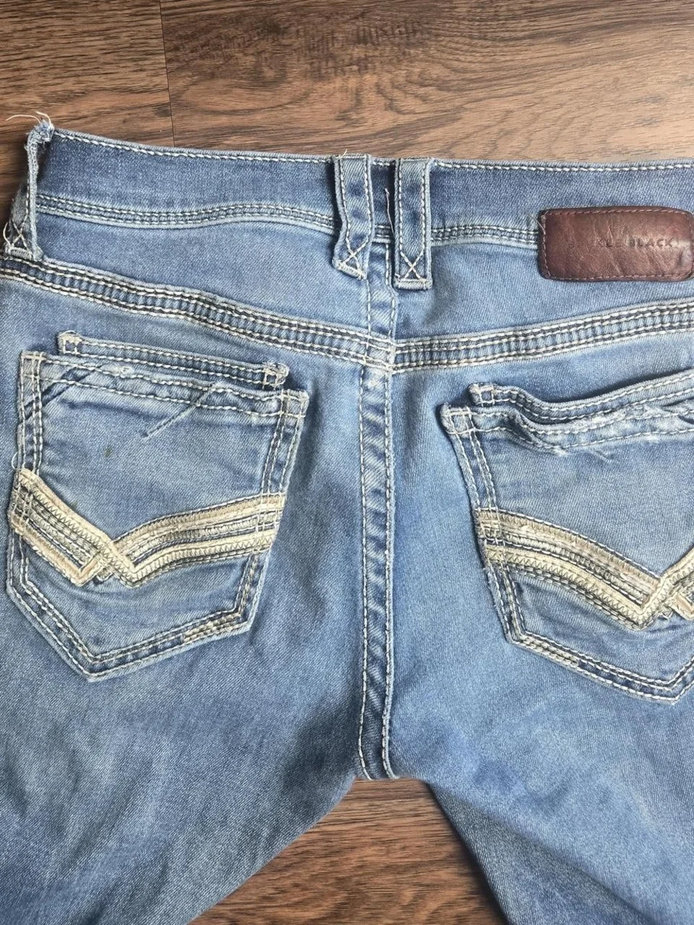 Light Wash Blue Denim Jeans